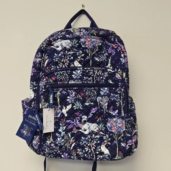 Blue Floral Vera Bradley Backpack Vera Bradley Women display picture 1
